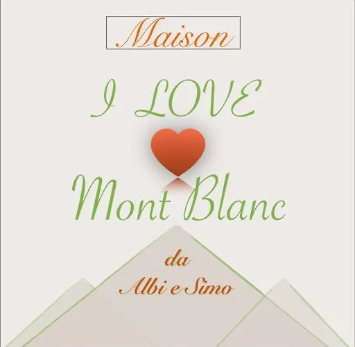 Maison I Mont Blanc Διαμέρισμα *